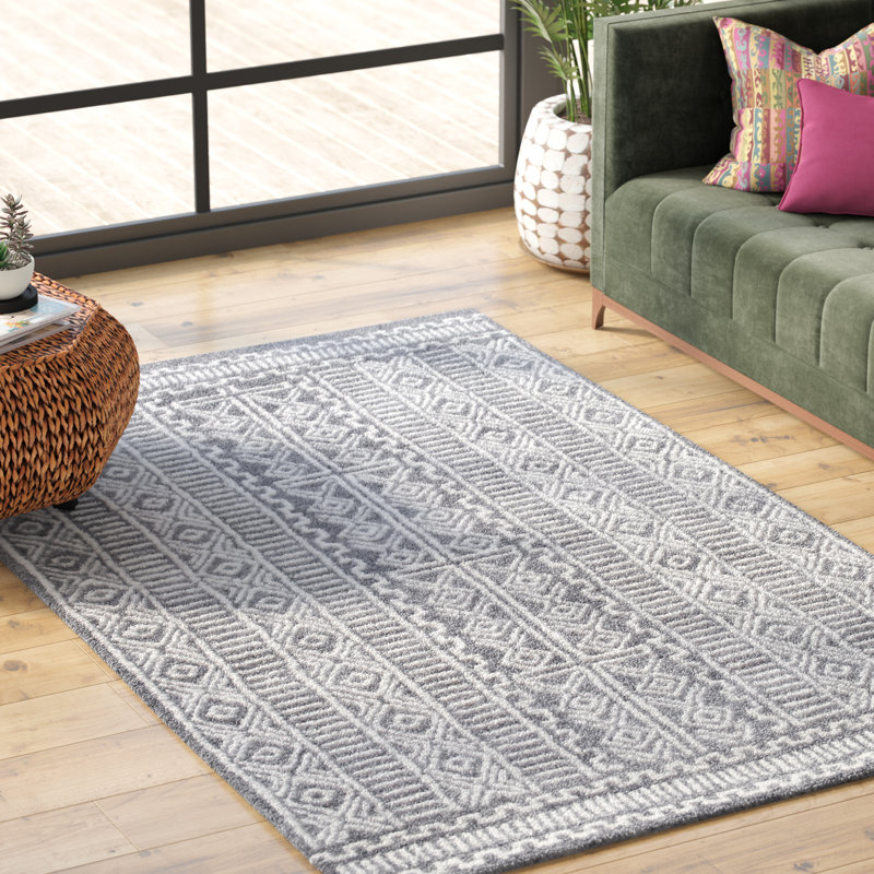 Radad HandTufted Gray Area Rug & Reviews AllModern